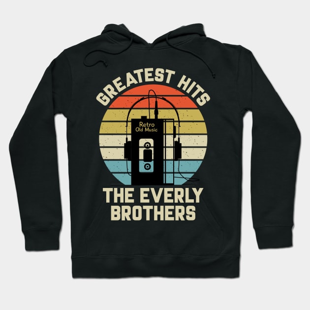 Greatest Hits The Everly Brothers Hoodie by Dinosaur Mask Store